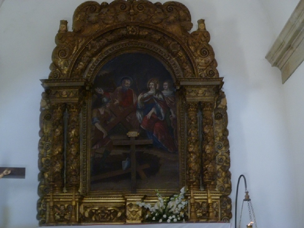 Igreja de Santa Cruz - painel Altar-mor