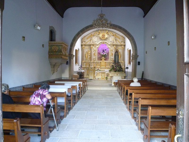 Capela de Nossa Senhora do Caminho - interior