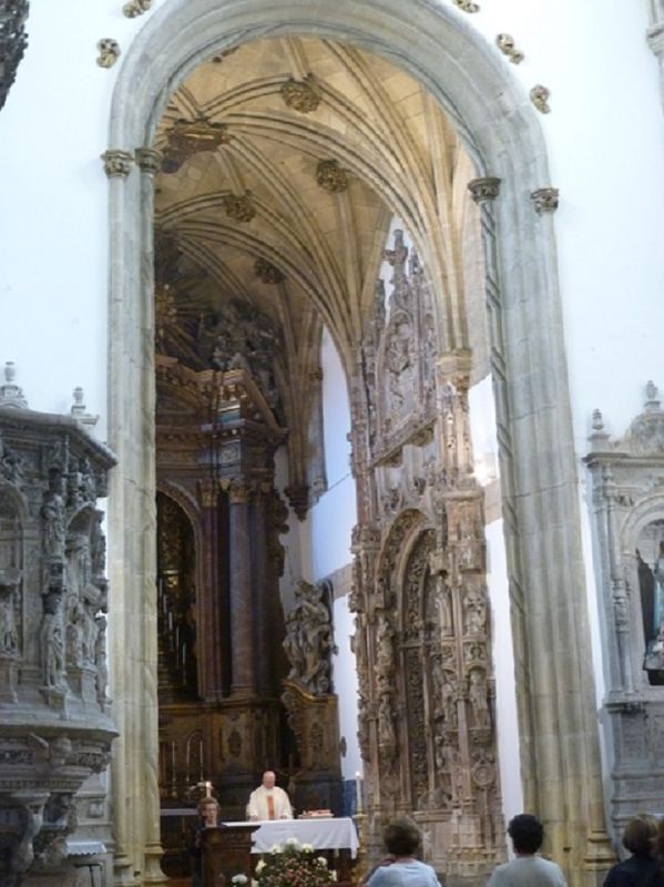 Convento Sta Cruz - altar-mor