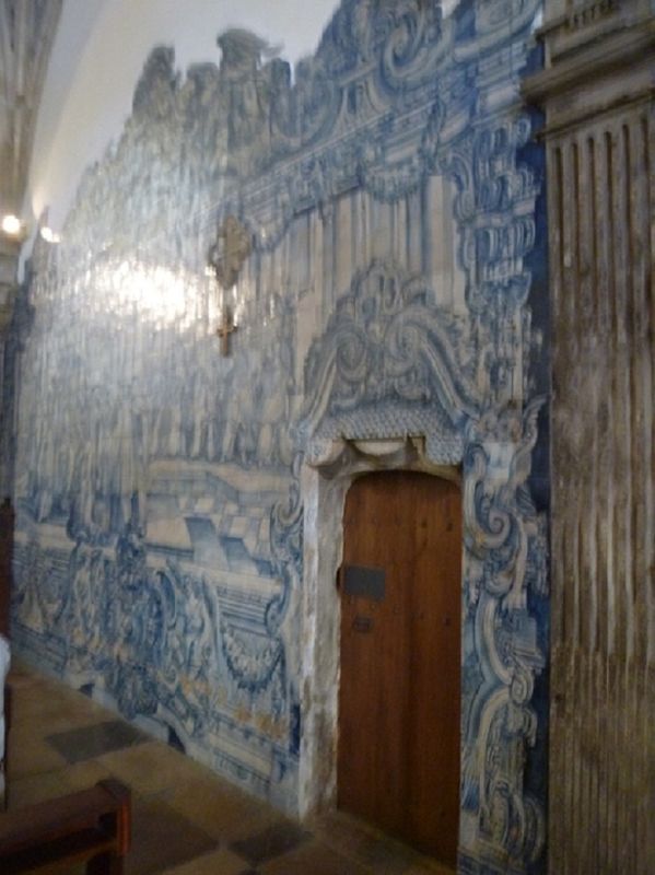 Convento Sta Cruz - interior - azulejos