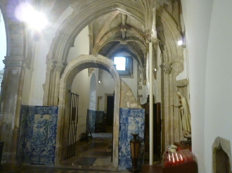 Convento Sta Cruz - interior - azulejos