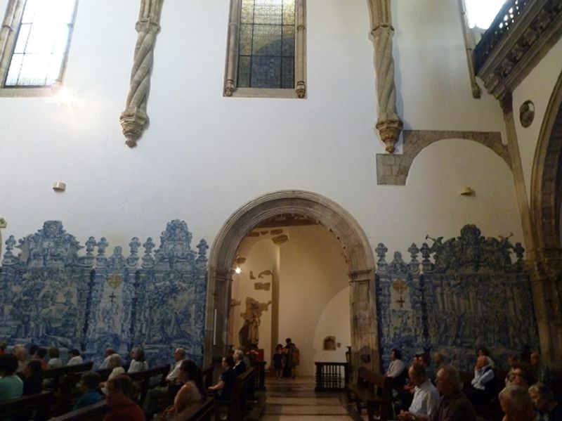 Convento Sta Cruz - interior - azulejos