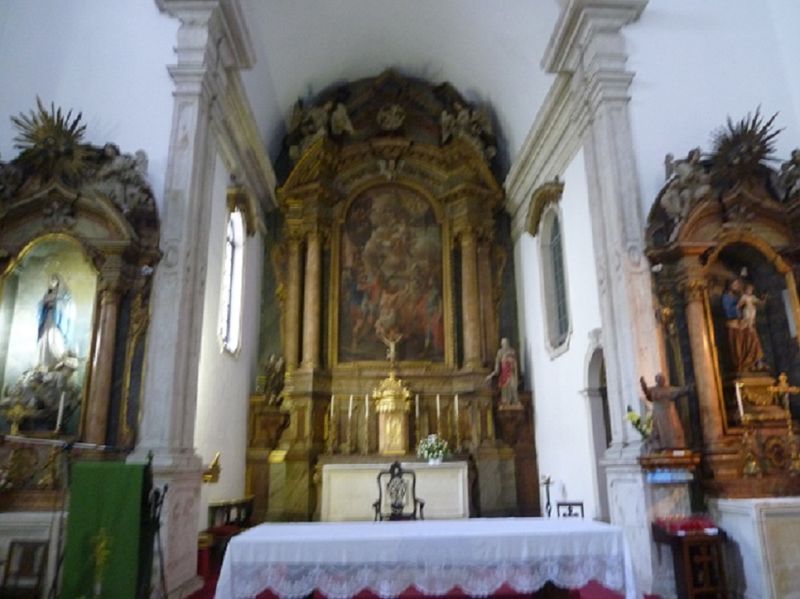 Igreja de São Bartolomeu - altar-mor