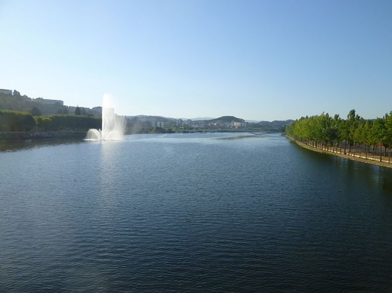 Rio Mondego em Coimbra
