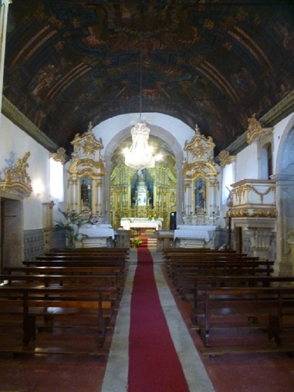 Santuário de Nossa Senhora das Preces - Interior - Capela-mor