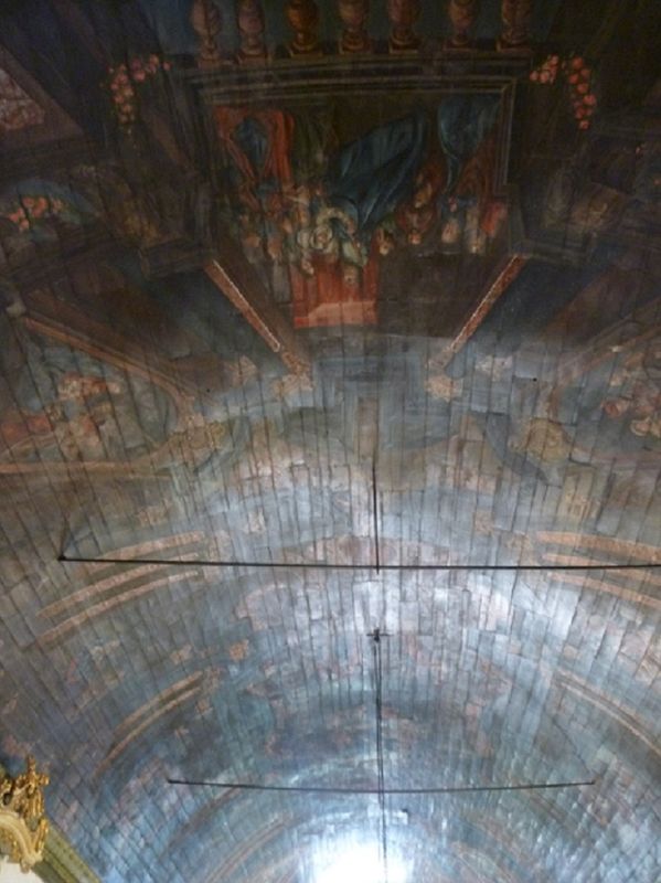 Santuário de Nossa Senhora das Preces - Teto