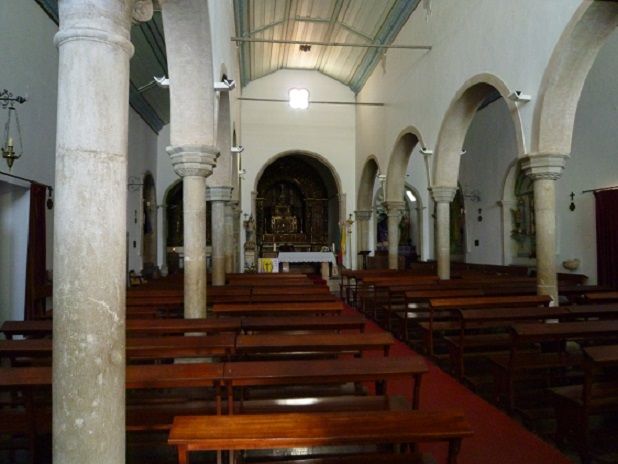 Igreja Matriz de Paderne - interior