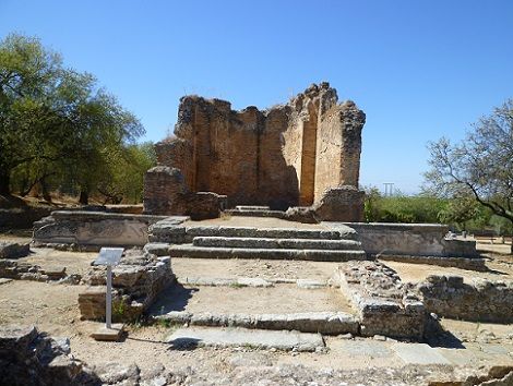 Ruínas Romanas de Milreu - Igreja