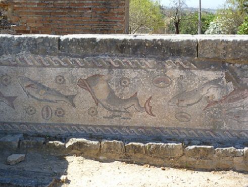 Ruínas Romanas de Milreu - mosaicos