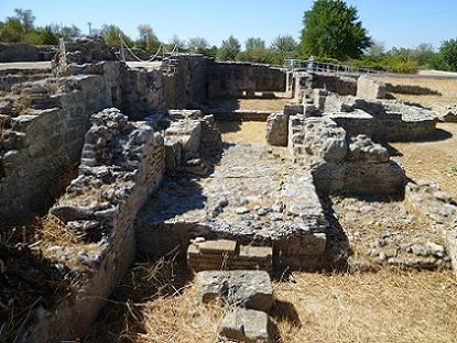 Ruínas Romanas de Milreu - habitações
