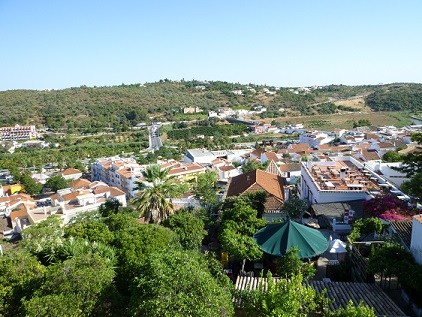 Silves vista do castelo Silves vista do castelo