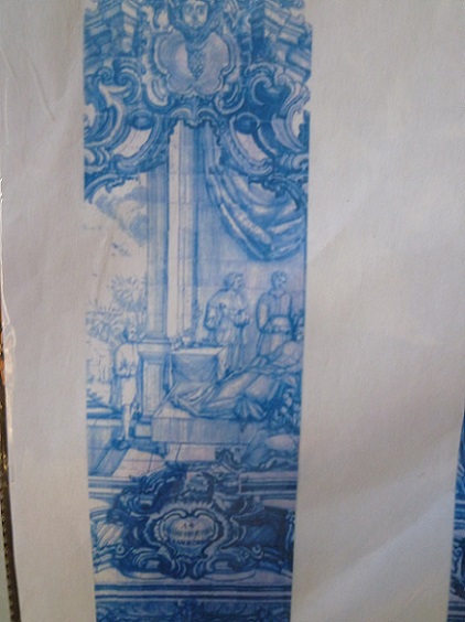 Amostra de Azulejos na Igreja da Misericórdia Amostra de Azulejos na Igreja da Misericórdia