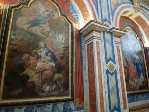 Interior da Ermida de São Sebastião