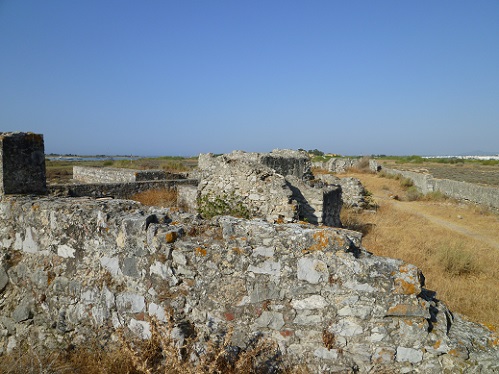 Interior do Forte do Rato