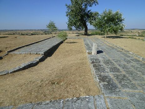 Praça Alta no Baluarte de Santa Bárbara