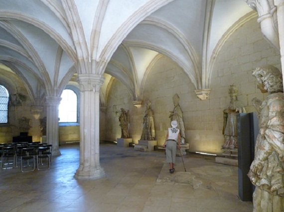 Mosteiro de Alcobaça - Sala do Capítulo Mosteiro de Alcobaça - Sala do Capítulo