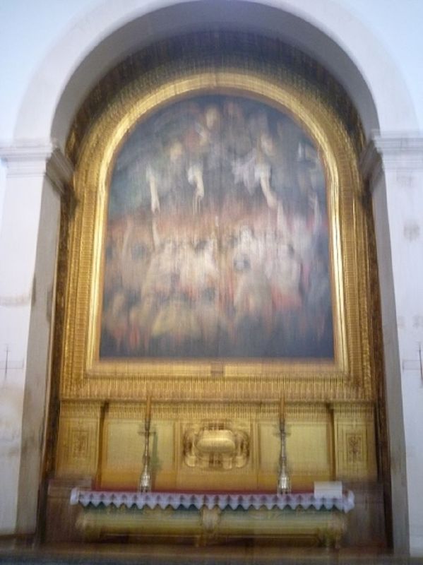Mosteiro de Santa Maria de Cós - altar