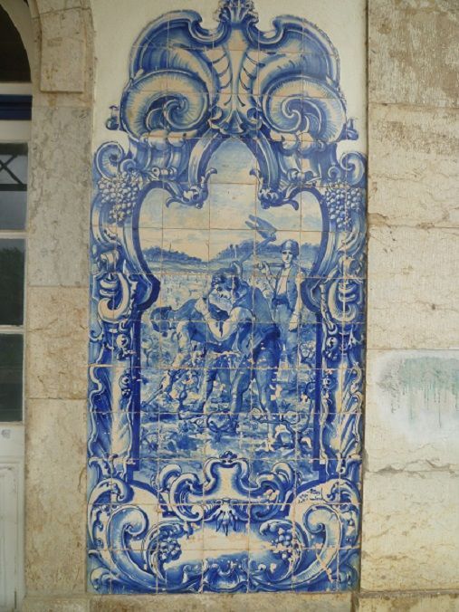 Azulejos da Estação da CP