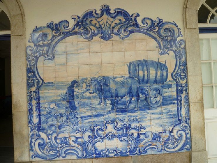 Azulejos da Estação da CP