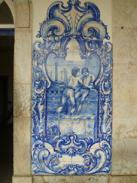 Azulejos da Estação da CP