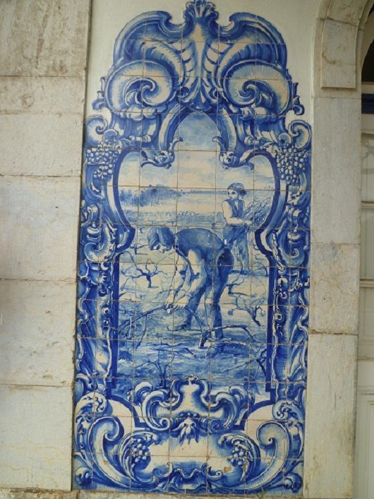 Azulejos da Estação da CP