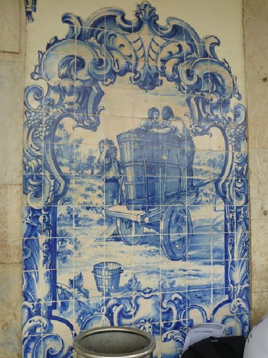 Azulejos da Estação da CP