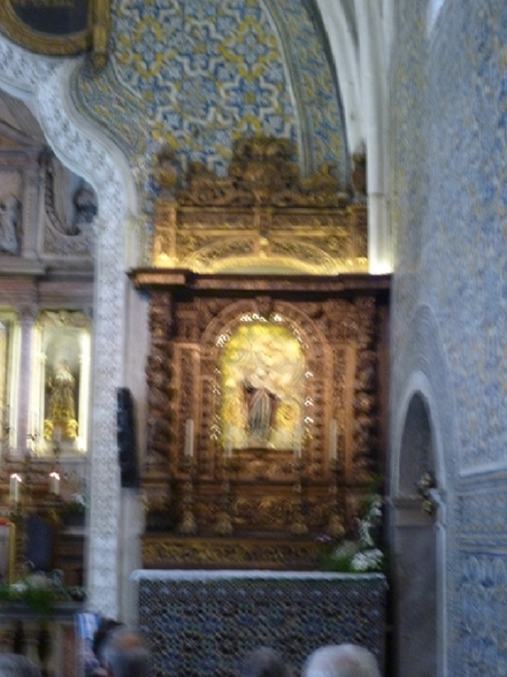 Igreja de Nossa Senhora do Pópulo - altar lateral Igreja de Nossa Senhora do Pópulo - altar lateral