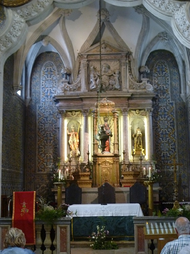 Igreja de Nossa Senhora do Pópulo - altar mor