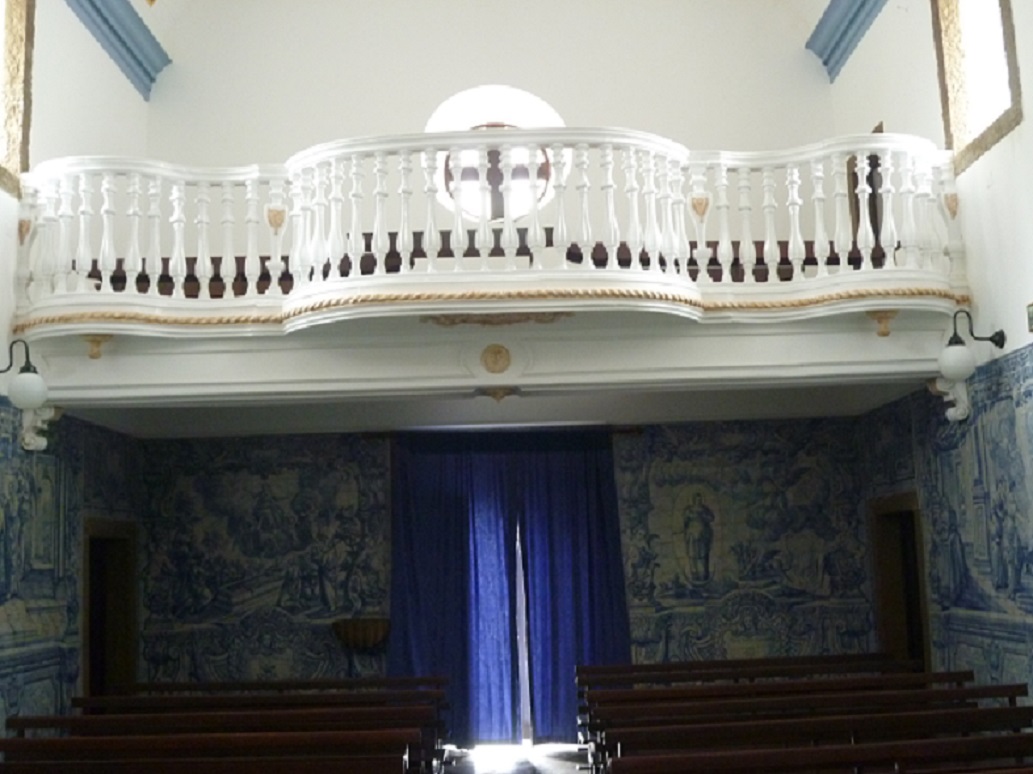 Igreja Matriz - interior - coro Igreja Matriz - interior - coro