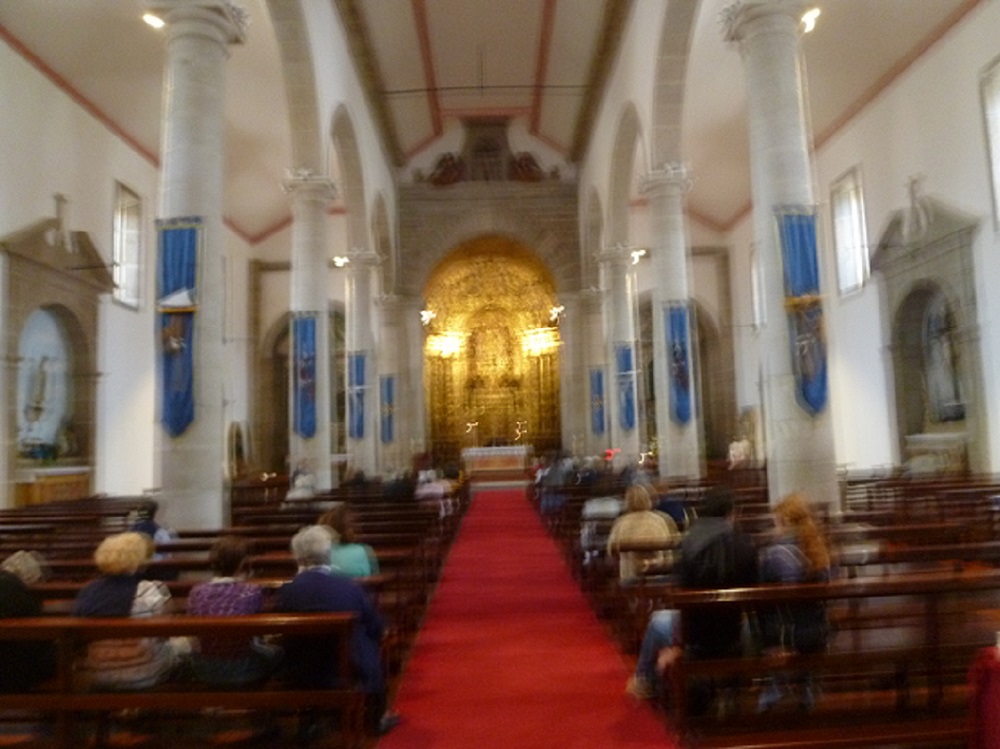 Igreja de S. Pedro - interior - altar-mor