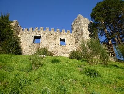 Castelo de Pombal - parte lateral