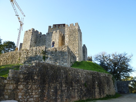 Castelo de Pombal - parte traseira