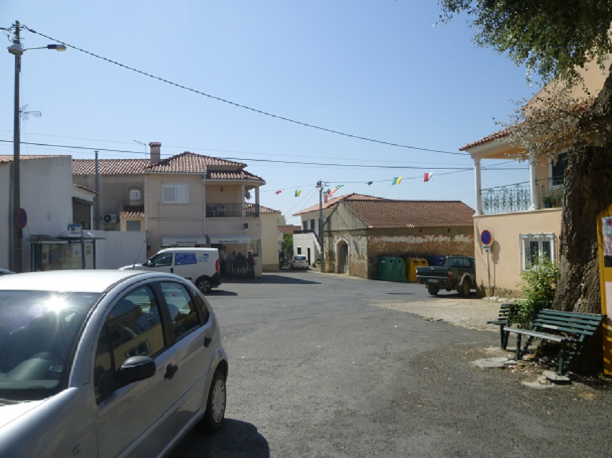 Largo central da aldeia