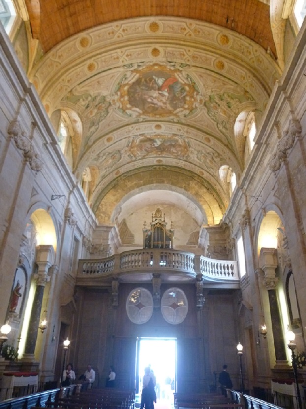 Igreja de Santa Quitéria - interior - coro