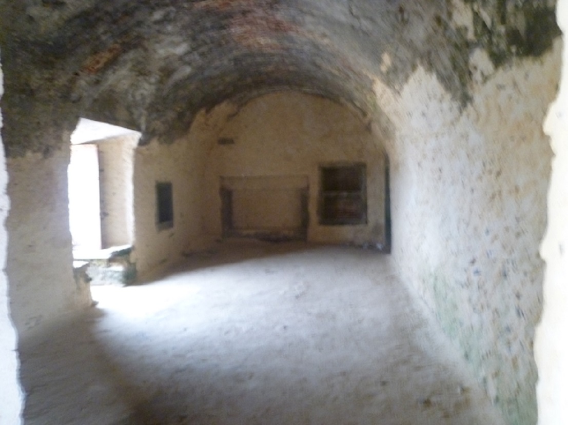 Forte de Nossa Senhora dos Anjos de Paimogo - interior