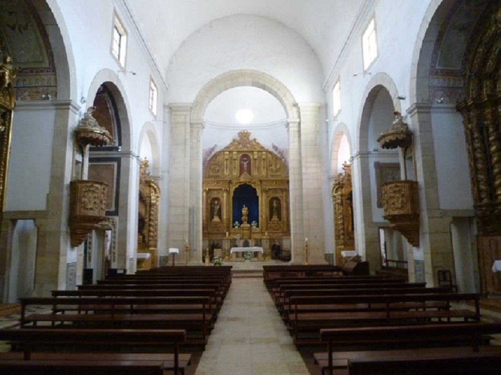 Igreja de Nossa Senhora da Graça - nave - altar-mor