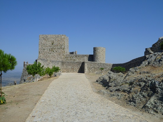 Castelo de Marvão Castelo de Marvão - recinto Albacar ou pátio das Armas