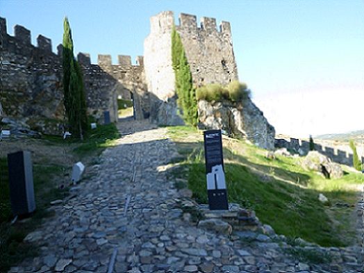 Castelo de Alegrete - entrada