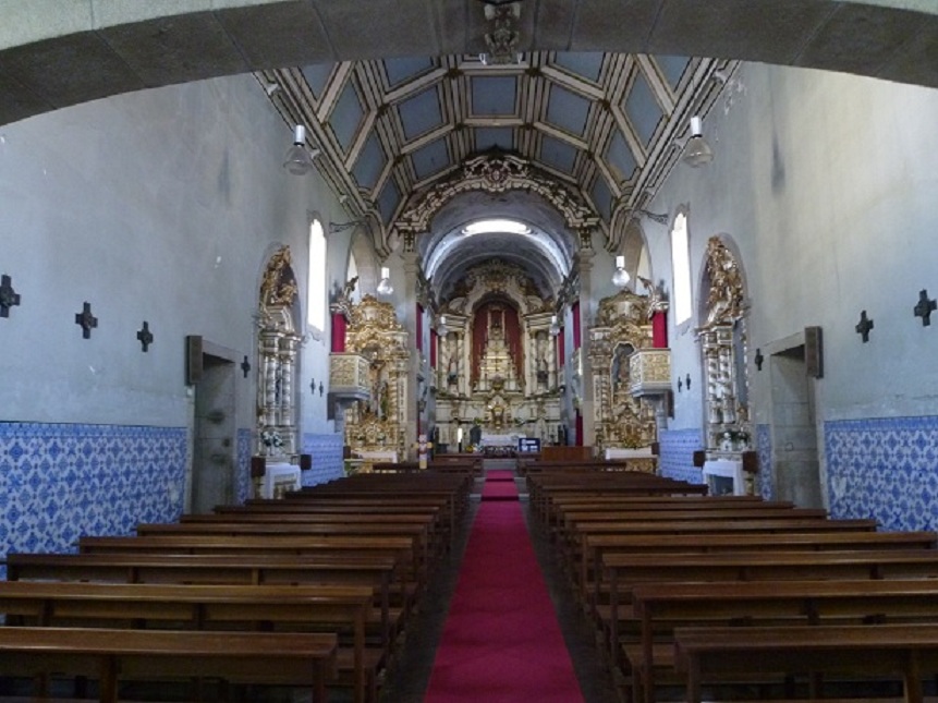 Igreja de São Martinho de Lordelo - Interior