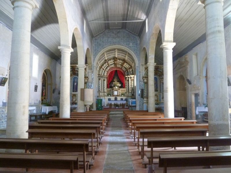Igreja Matriz - interior - altar-mor Igreja Matriz - interior - altar-mor