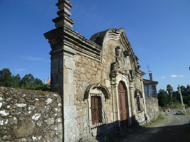 Fachada do portão