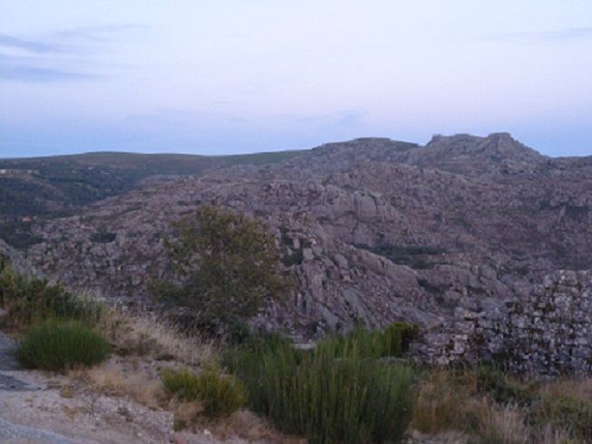 Vista para o lado de Espanha