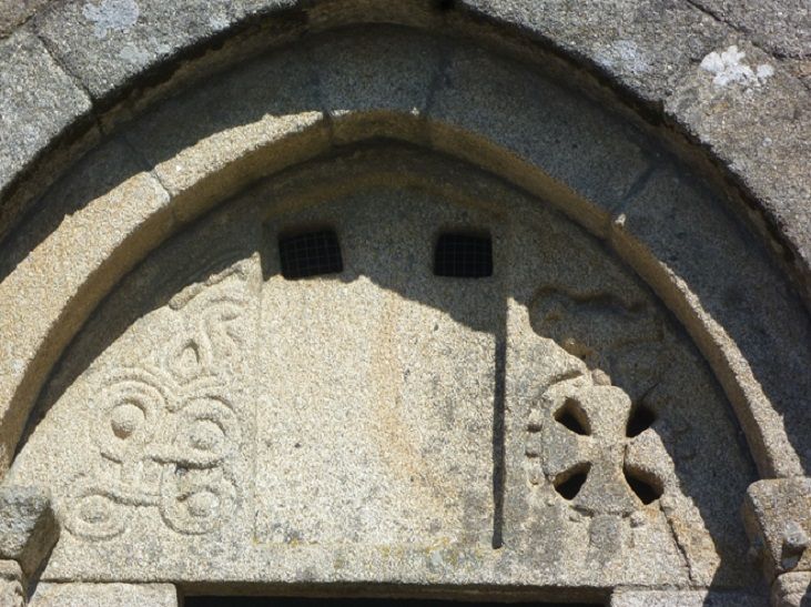 Capela de Sabto Abdão - Superior da porta