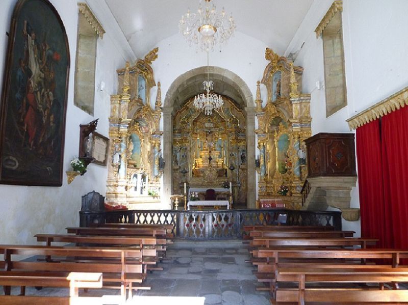 Interior da Capela Militar do Bom Jesus