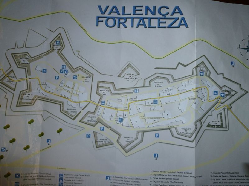Maquete da Fortaleza de Valença Maquete da Fortaleza de Valença