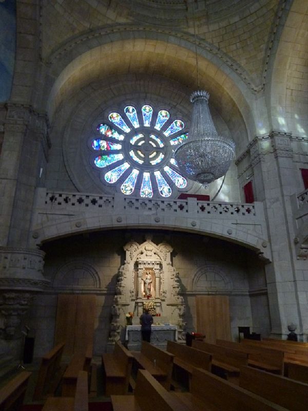Basílica de Santa Luzia - rosácea