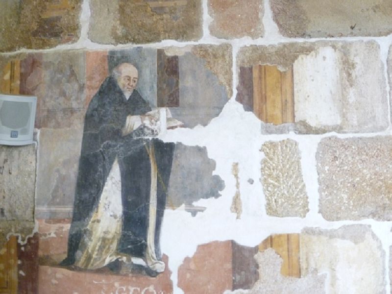 Igreja Matriz de São Julião de Montenegro - Pintura mural