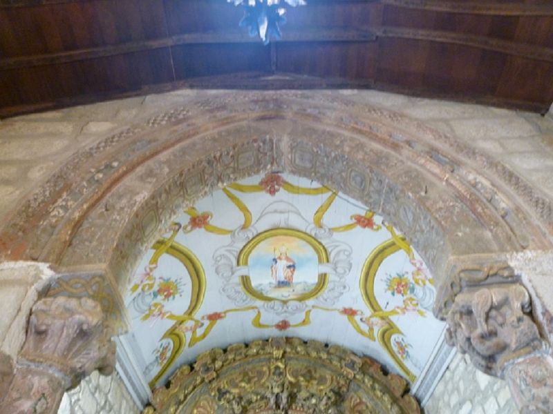 Igreja Matriz de São Julião de Montenegro - Pintura mural