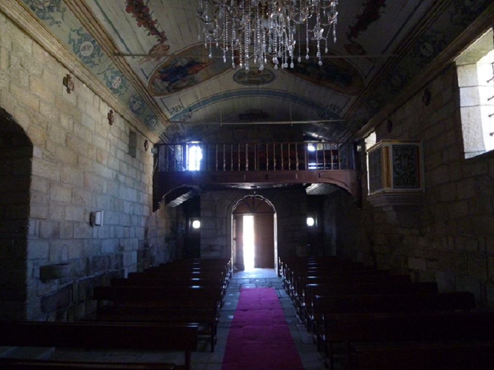 Igreja velha de Salto - interior - coro