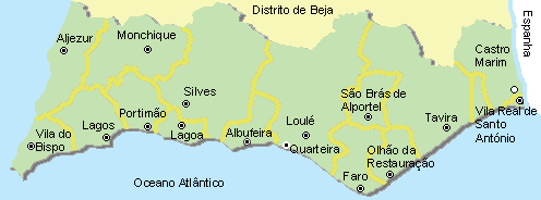 Faro - Mapa